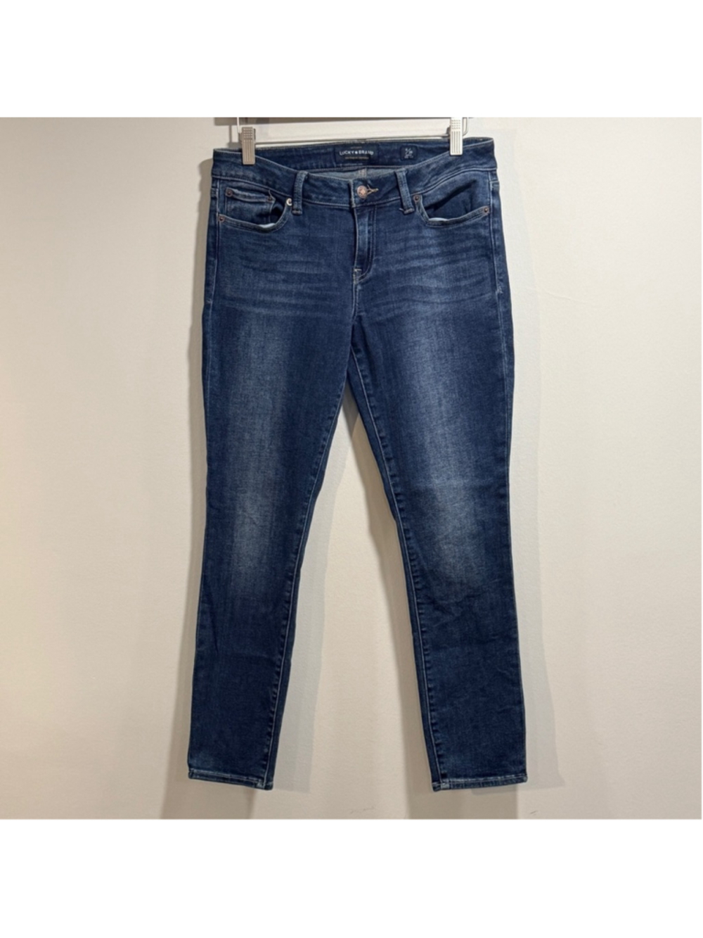 Lucky Brand Women's Dark Blue Lolita Skinny Jeans Size 6